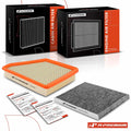 Engine & Activated Carbon Cabin Air Filter for Chevy Equinox GMC (2010–2017)