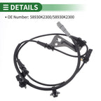 ABS Wheel Speed Sensor No. 58930K2300 for Hyundai Venue (2020–2023)