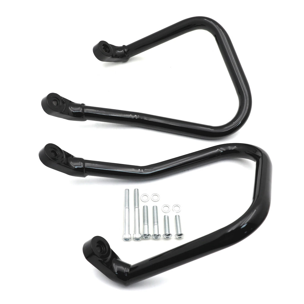 Rear Bolt-on Saddlebag Guard Crash Bar for Harley Softail FLHC FLHCS (2018–2023)