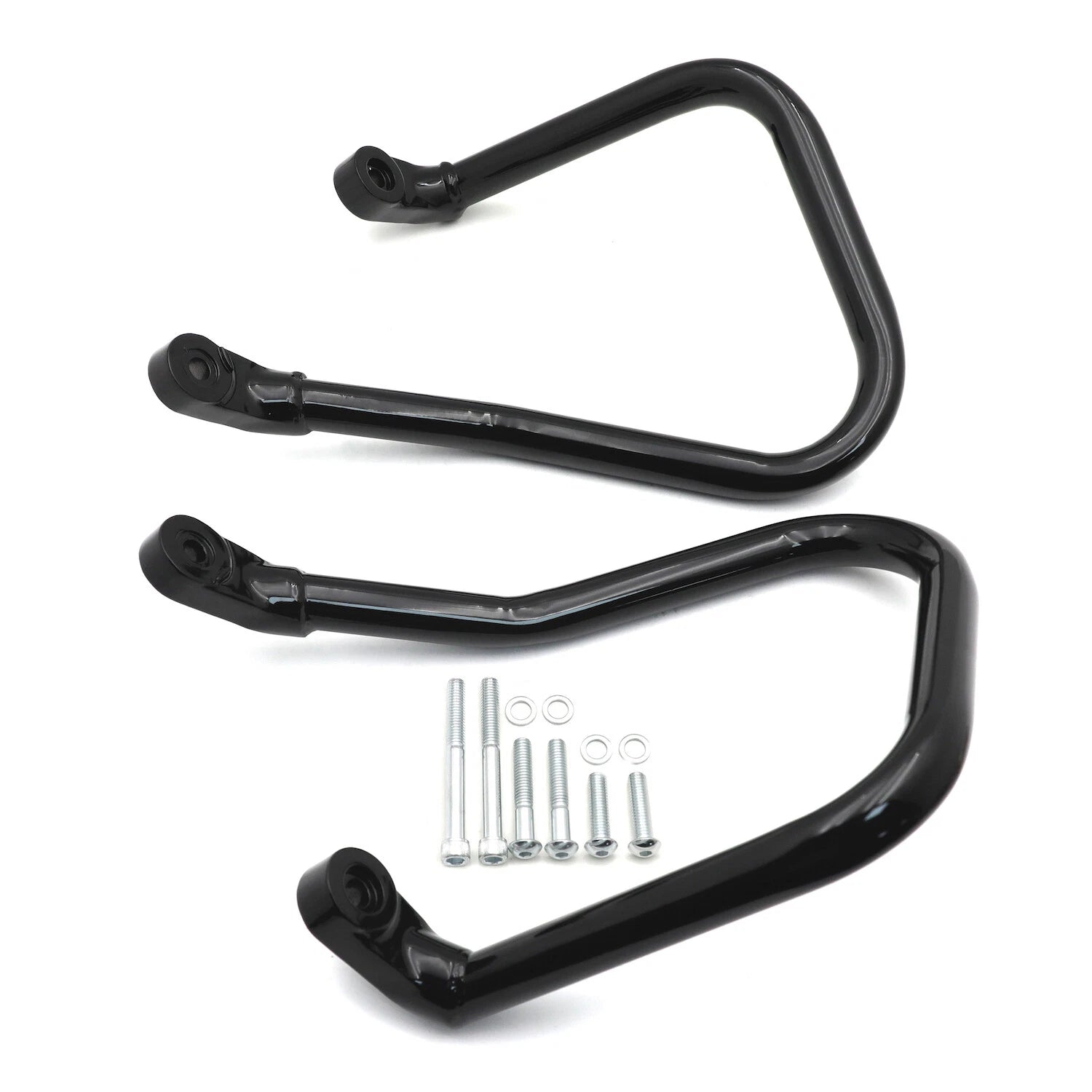 Rear Bolt-on Saddlebag Guard Crash Bar for Harley Softail FLHC FLHCS (2018–2023)