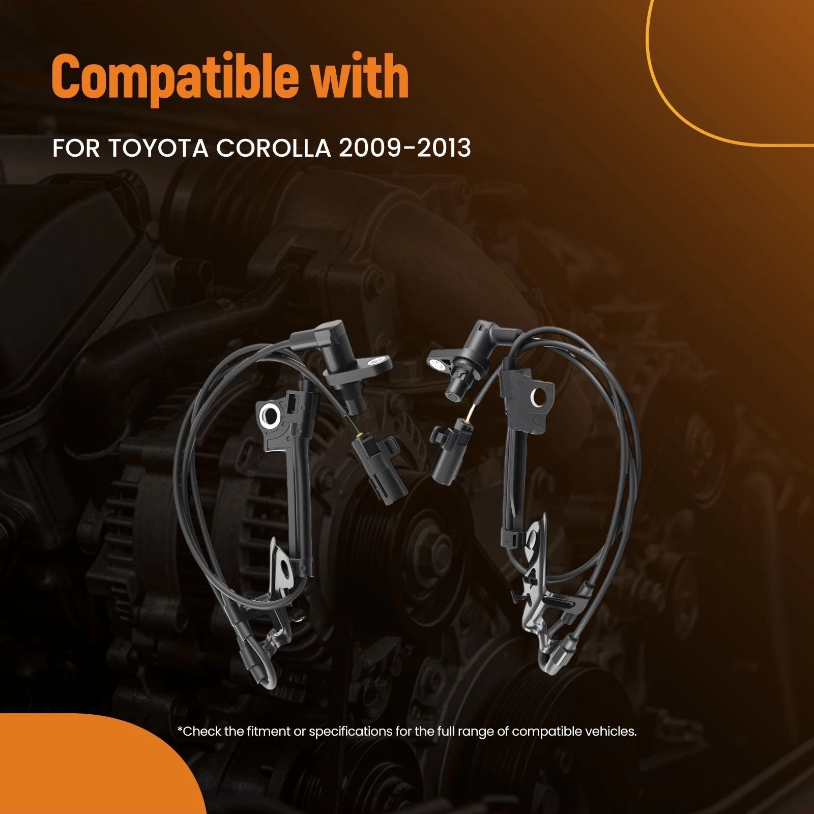 ABS Wheel Speed Sensor Front Right for Toyota Corolla (2014–2019) 2ABS2666 8954212100