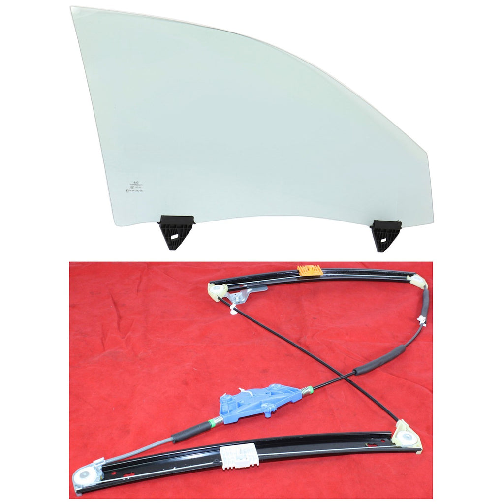 Front Passenger Door Glass for Audi RS4 A4 Quattro S4