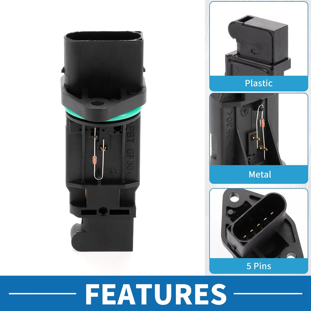 MAF Mass Air Flow Sensor ERR7171 for Volkswagen Jetta L4 2.0L (1999–2001)