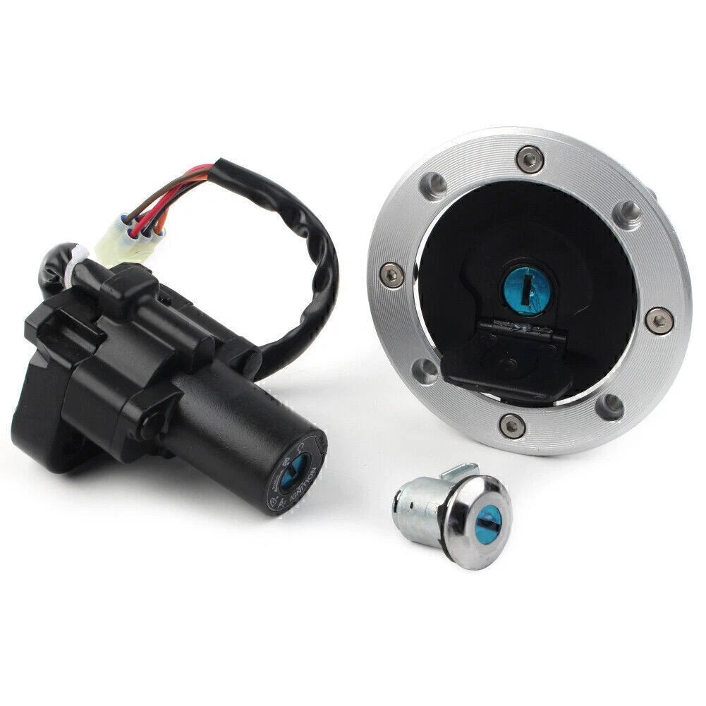 Ignition Switch & Fuel Gas Cap Cover Key Set for Suzuki GSXR1300 (2000–2007)