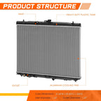 Aluminum Core Radiator for Chevy Equinox/GMC Terrain (2010–2017)