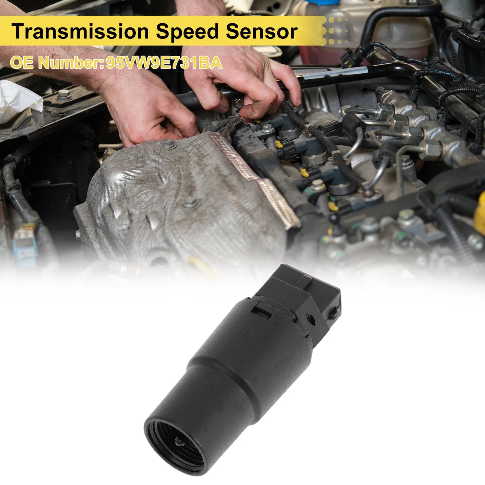 1 Pc No.95VW9E731BA Transmission Speed Sensor for Volkswagen Passat (1991–1997)