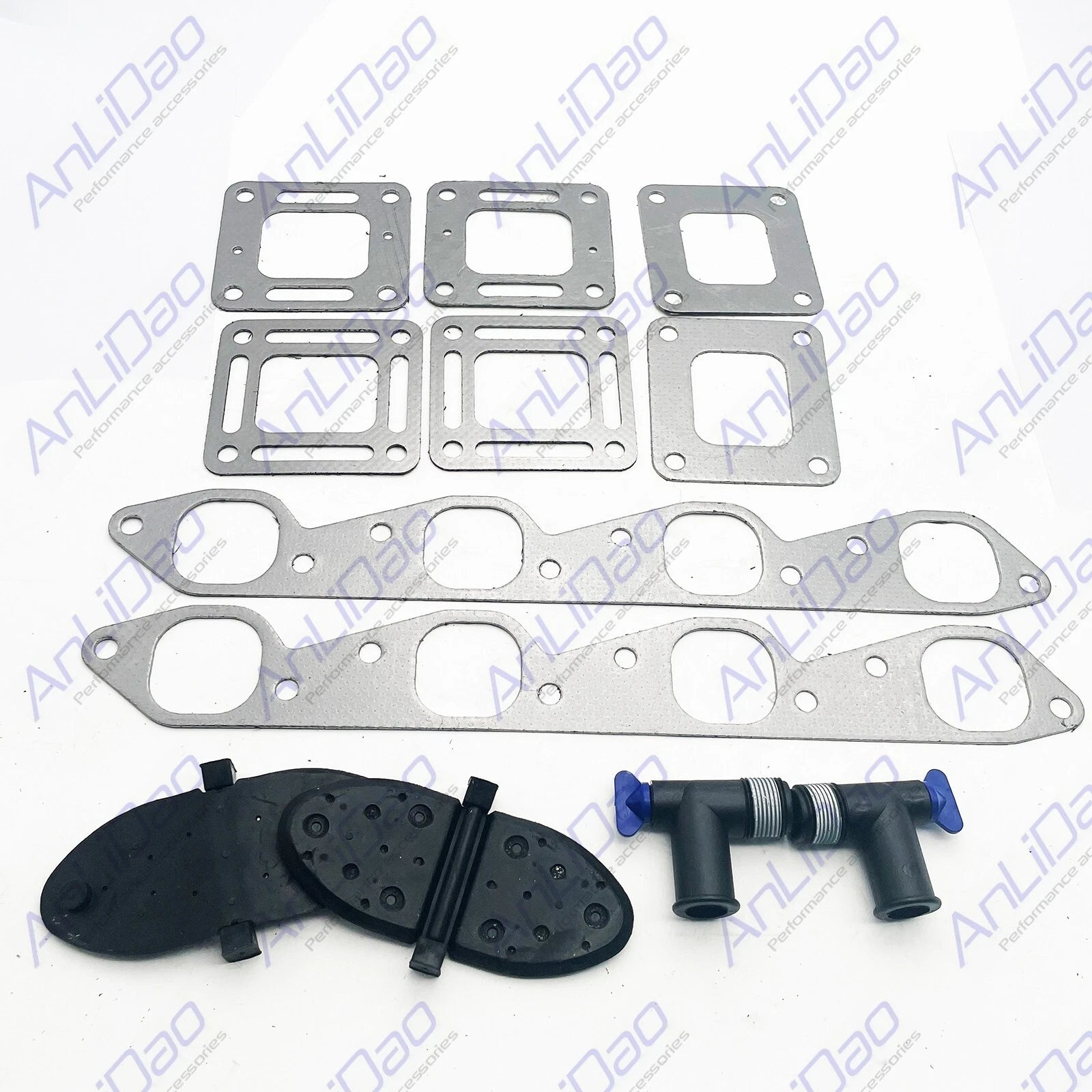 4" Wet Joint Exhaust Bellows Kit for MerCruiser V8 (807166A1, 27-46820, 860231)