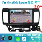 6-64GB Apple Carplay Android Auto Head Unit Radio for Mitsubishi Lancer (2007-2013)