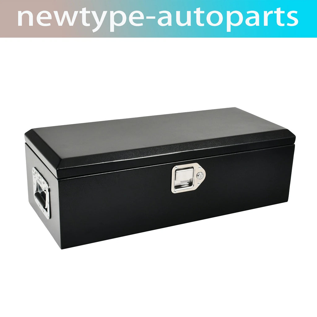 30" x 13" x 10" Black Steel Tool Box for Pickup Truck (Fits )