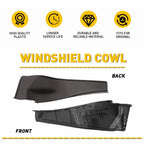 Set of 2 Corner Windshield Wiper Cowl Covers for Nissan Altima (2013–2016)