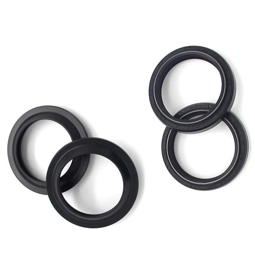 Fork Seal and Wiper Set for Kawasaki ZR750 KLR650 KLE500 ZXR750 ER650 ER-6N Z750 (1990–2023)
