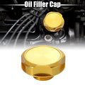 Gold Tone Aluminum Alloy Engine Oil Filler Cap for Nissan 