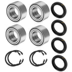 Set of 4 Wheel Bearing Circlips for Kawasaki Bayou 300 400 Prairie 300 400