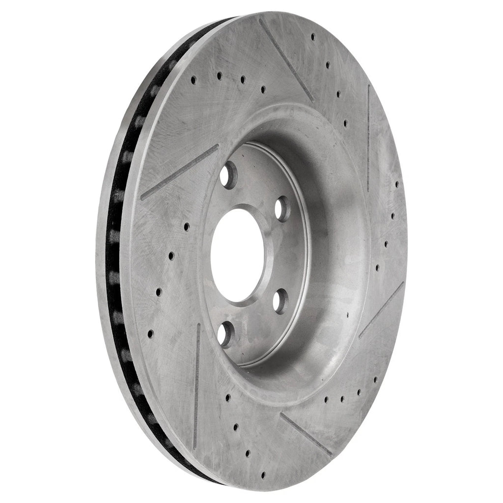 Brake Disc & Pad Kit for Jeep Grand Cherokee (2013–2020) Front Drilled