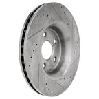 Brake Disc & Pad Kit for Jeep Grand Cherokee (2013–2020) Front Drilled