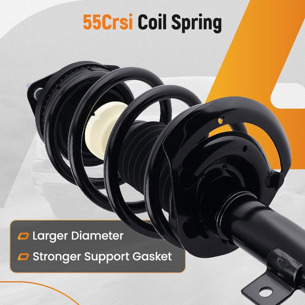Set of 4 Complete Front Strut Spring Assembly for Dodge Journey (2009–2019) 172510
