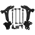 Set of 8 Front Control Arm Ball Joints Tie Rods for Ford Escape (2013–2018)