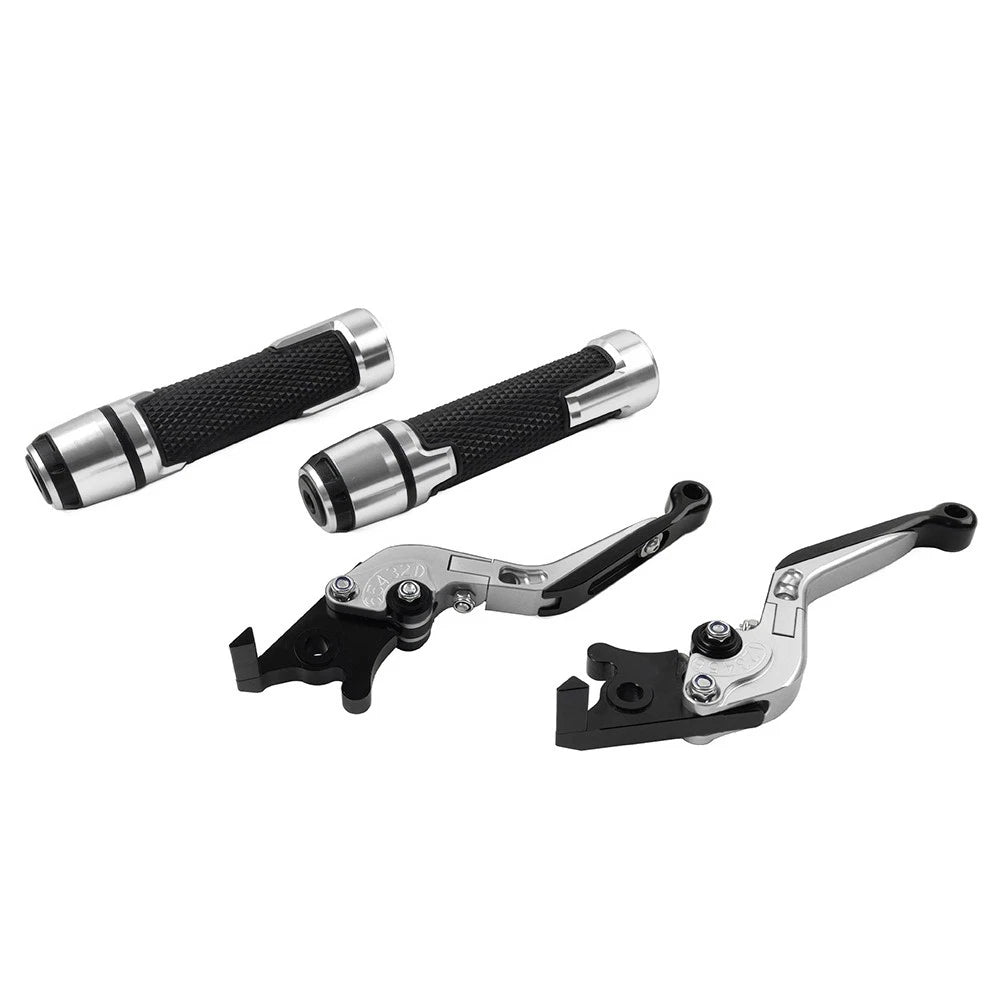 Folding Extendable Brake Clutch Levers for BMW C650GT C600 (2012–2016) Silver