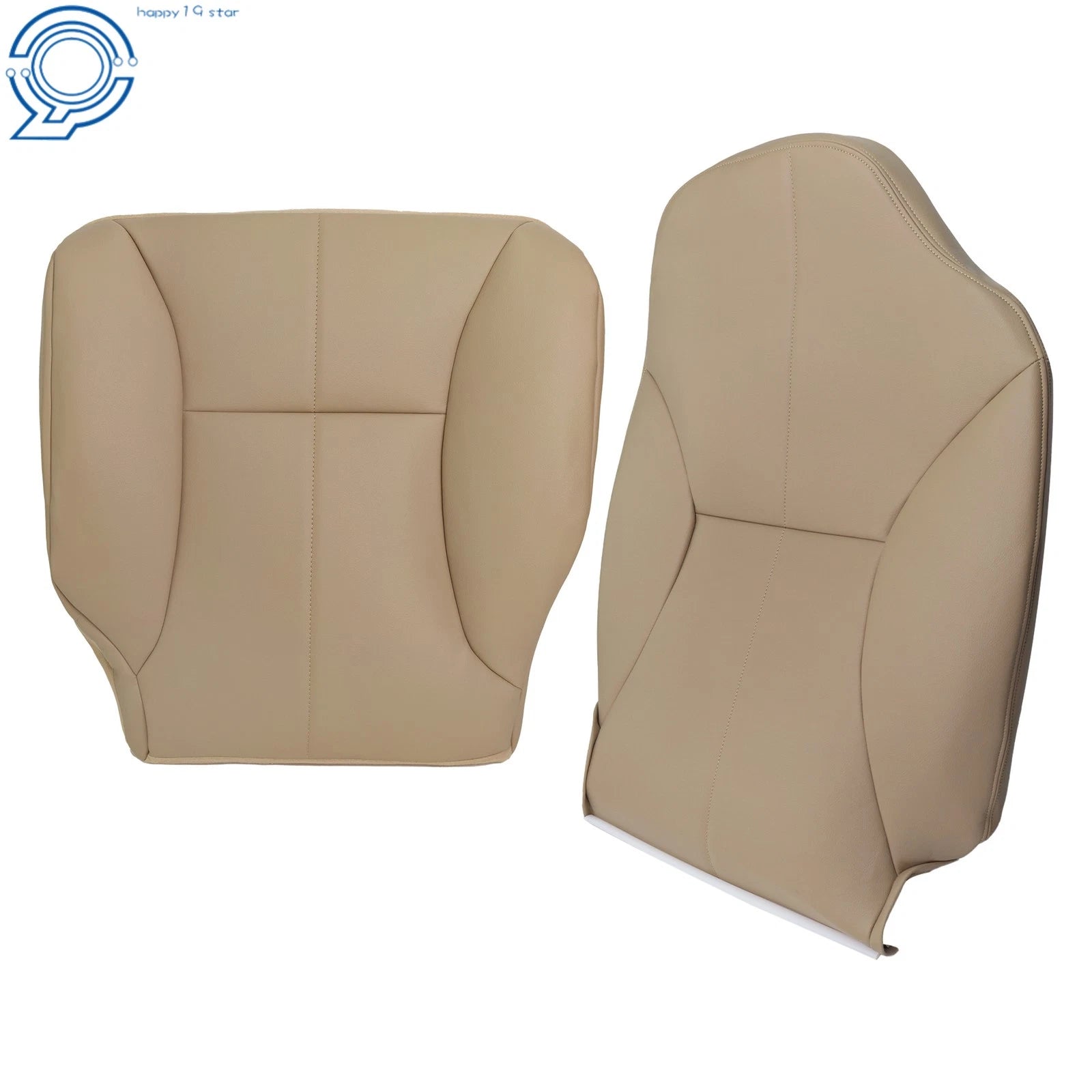 Driver Seat Cover for Ram 1500 2500 3500 (1998–2002) Tan Leather