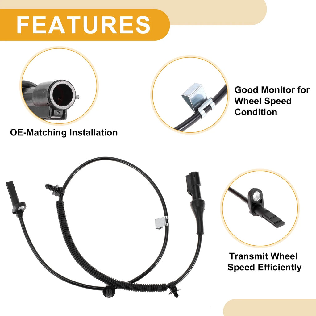 ABS Wheel Speed Sensor No. 5F9Z2C190DA for Ford Five Hundred (2005–2007)