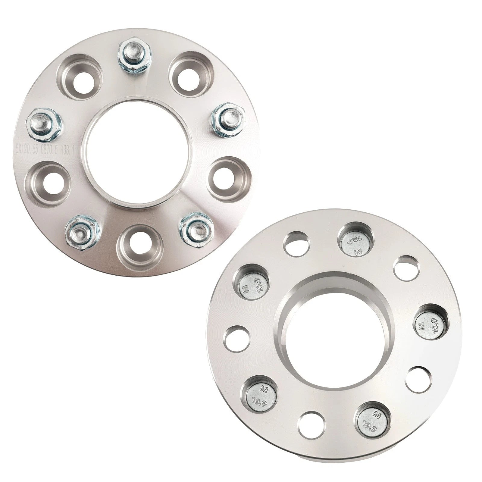 2X 1.5 Inch Wheel Spacers for Chevrolet Corvette Blazer Jimmy 5x4.75 (1984–2019)