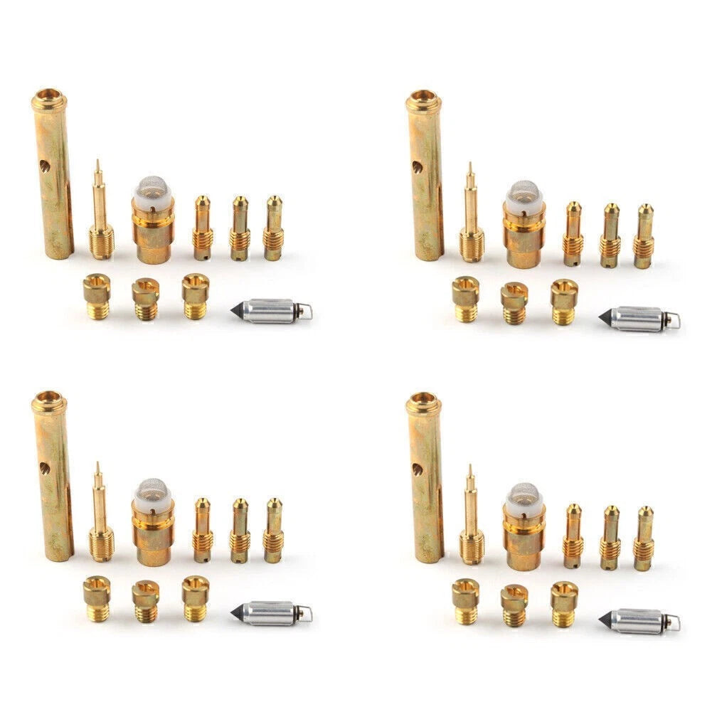 Set of 4 Carburetor Rebuild Kits for Yamaha V-MAX 1200 (1985–2000)