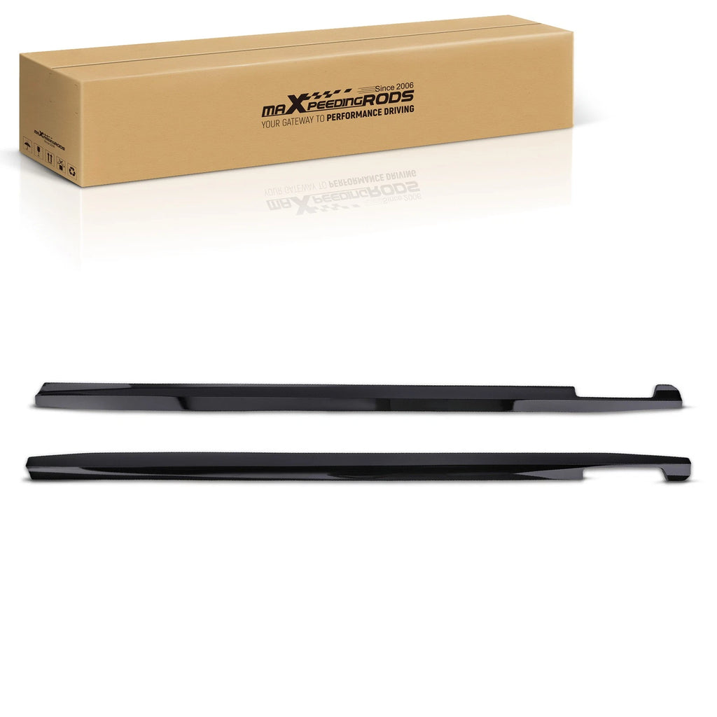 ABS Side Skirt Extension Kit for BMW G20 G28 330i M340i (2019–2024) Gloss Black