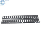 Set of 8 E Track Rails for Enclosed Trailer (3')