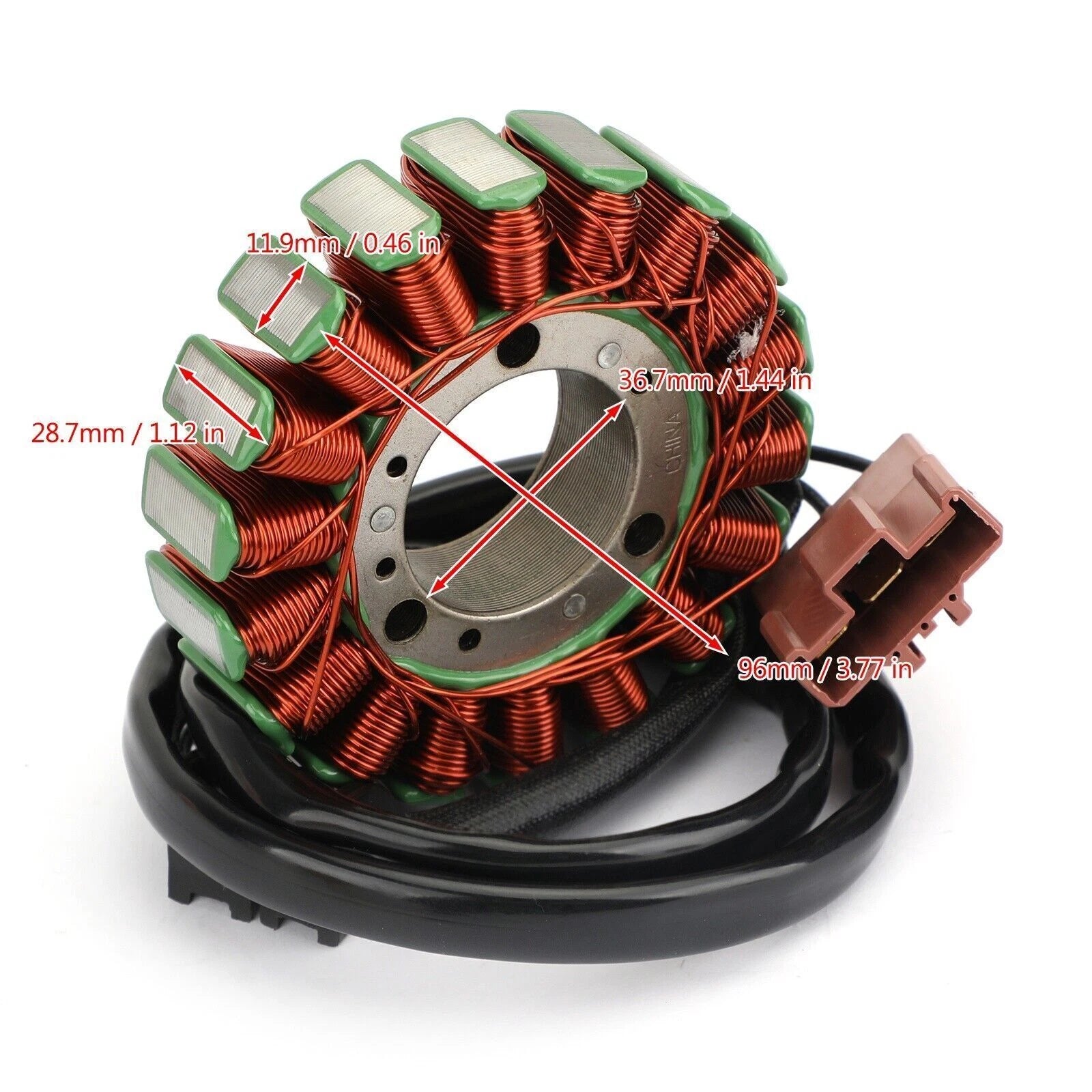 Alternator Magneto Stator for Gilera Nexus 500 (1998–2011) 58080R 82736R/AP8560100