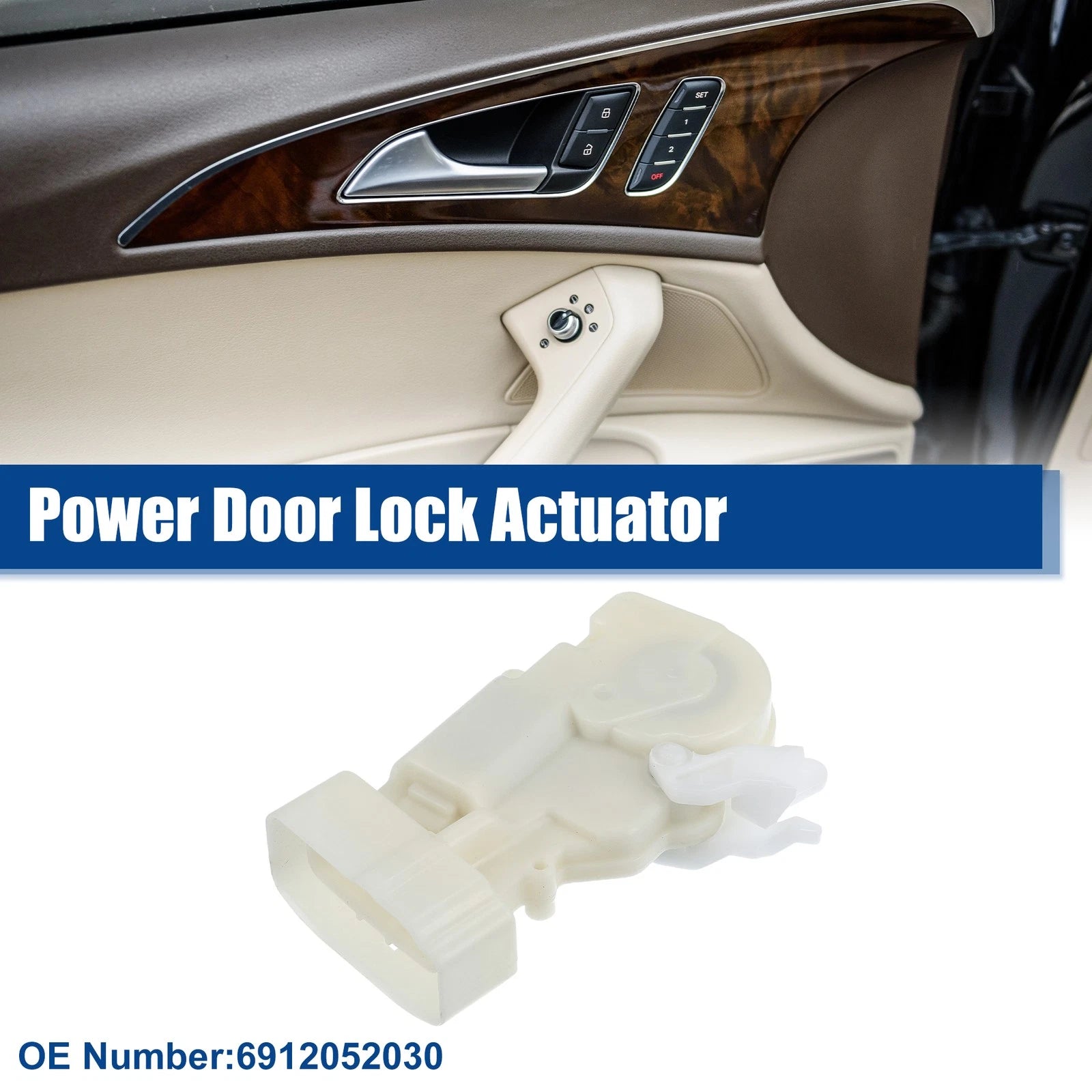Front Left Power Door Lock Actuator for Toyota Echo (2000–2005)