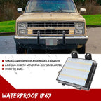LED Dynamic Turn Signal Side Corner Marker Lights for Chevy GMC Pickup Truck