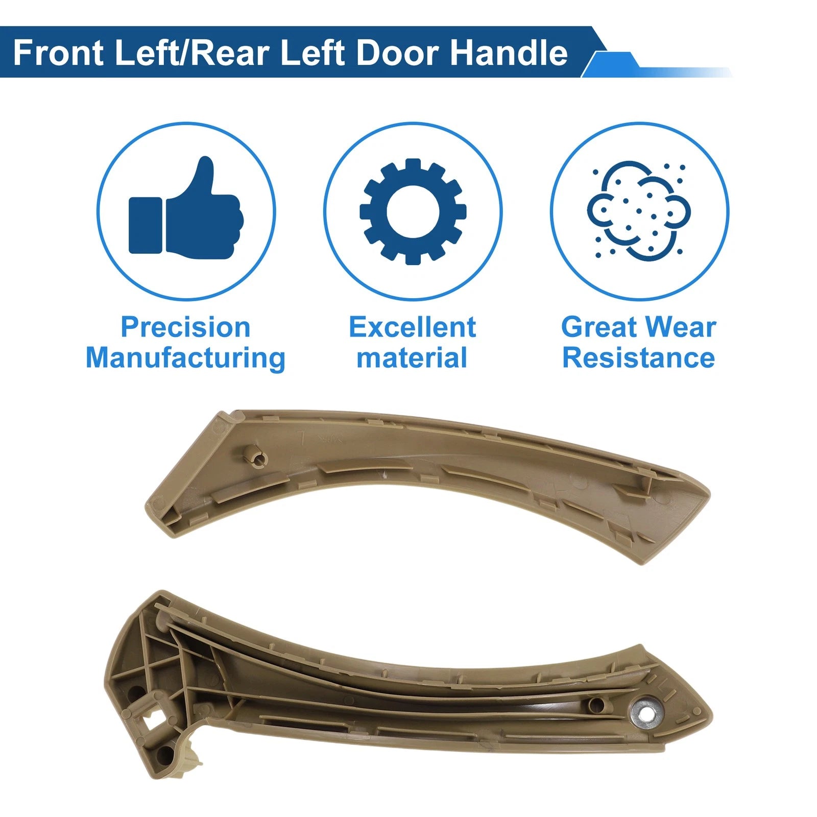 Inner Door Panel Handle for BMW 3 Series E90 E91 (2004–2012) No. 51417230851 Beige