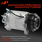 A/C Compressor with Clutch for Chevrolet Malibu (2008-2012)