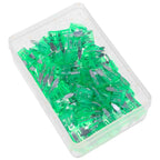 Pack of 100 Mini-Blade Fuses 30A Green