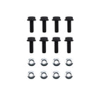 Rear Leaf Spring Shackle Bracket Kit for Ford F-150 F-250 F-350 (1980–2004)