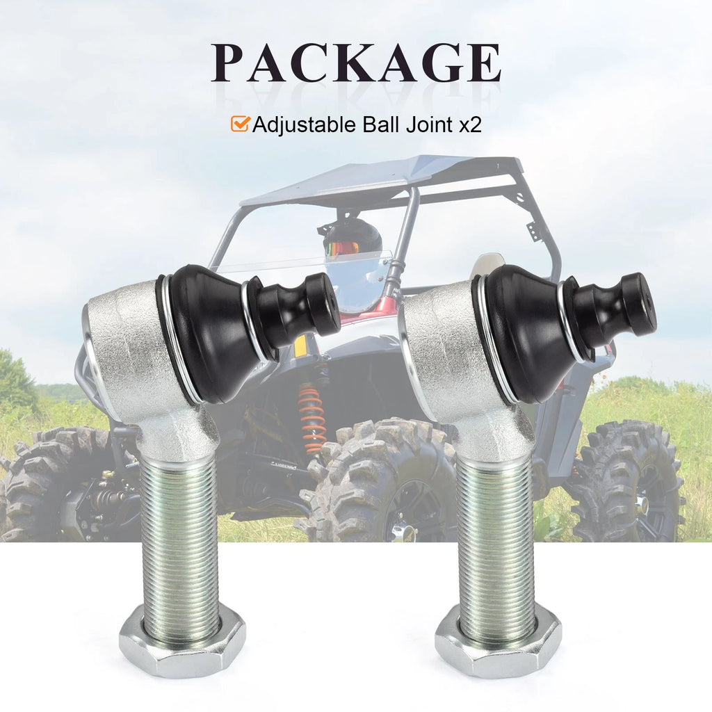 Set of 2 Adjustable Front Upper A-Arms for Polaris RZR S 800 (2009–2014)