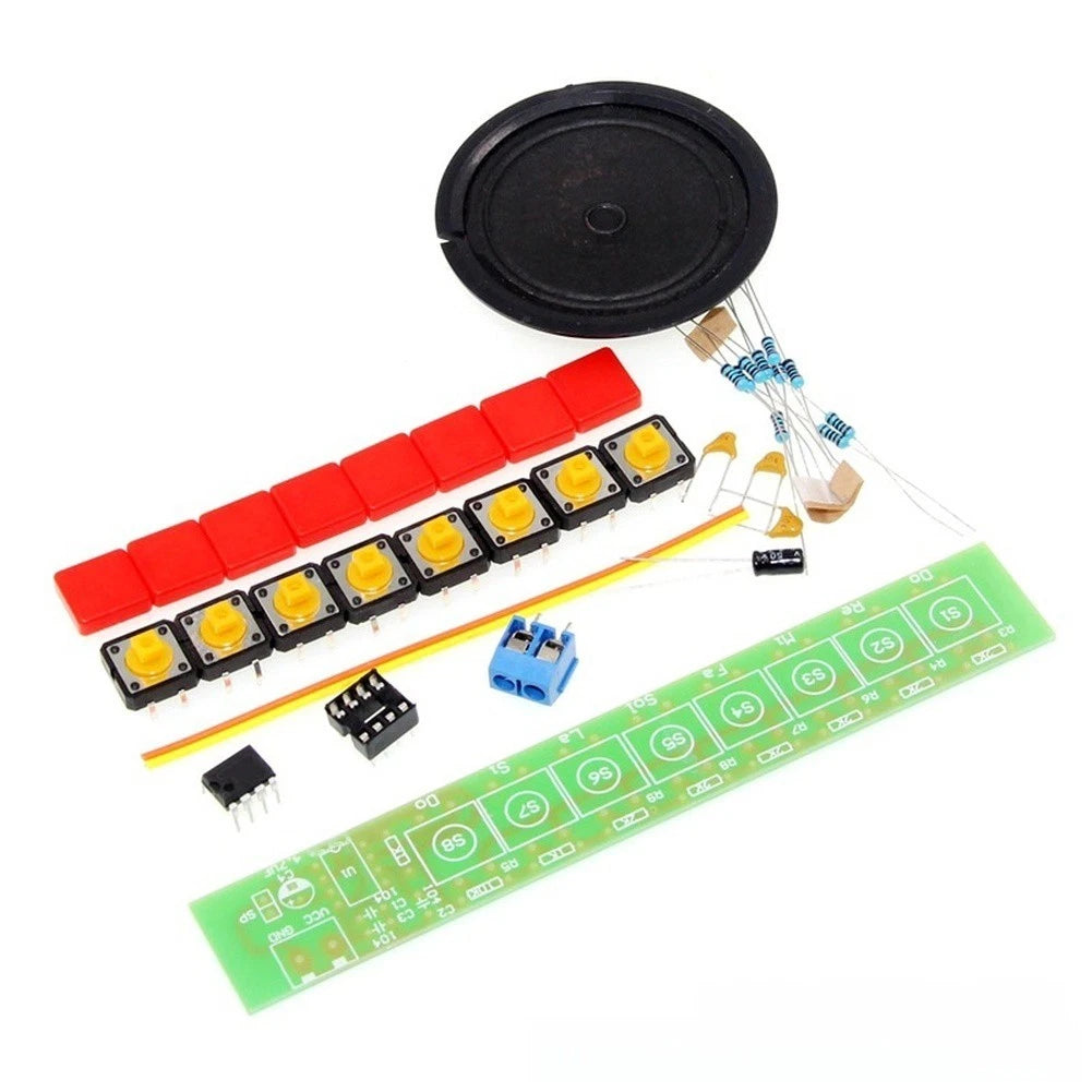 DIY Electric Piano Organ Module Kit with NE555 Tone Generator