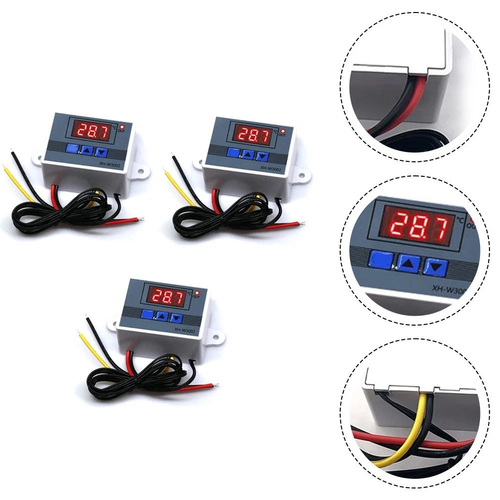 Temperature Monitoring System with 3 Digital Controllers for