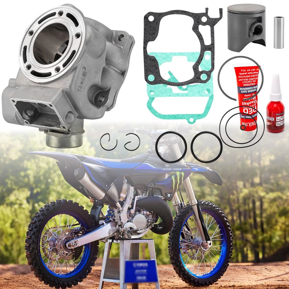 Top End Rebuild Kit for Yamaha YZ125 (2005–2021) - Cylinder, Piston, Gasket