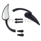 Teardrop Rad II Rearview Mirror for Harley Street Sportster