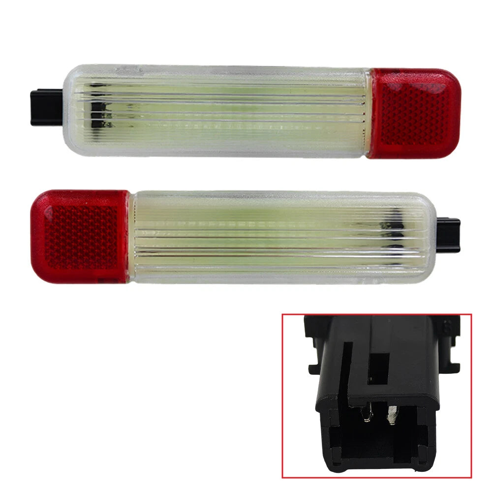 Set of 2 Front Rear Door Panel Courtesy Lights for Chevrolet GMC Cadillac (2002–2006)