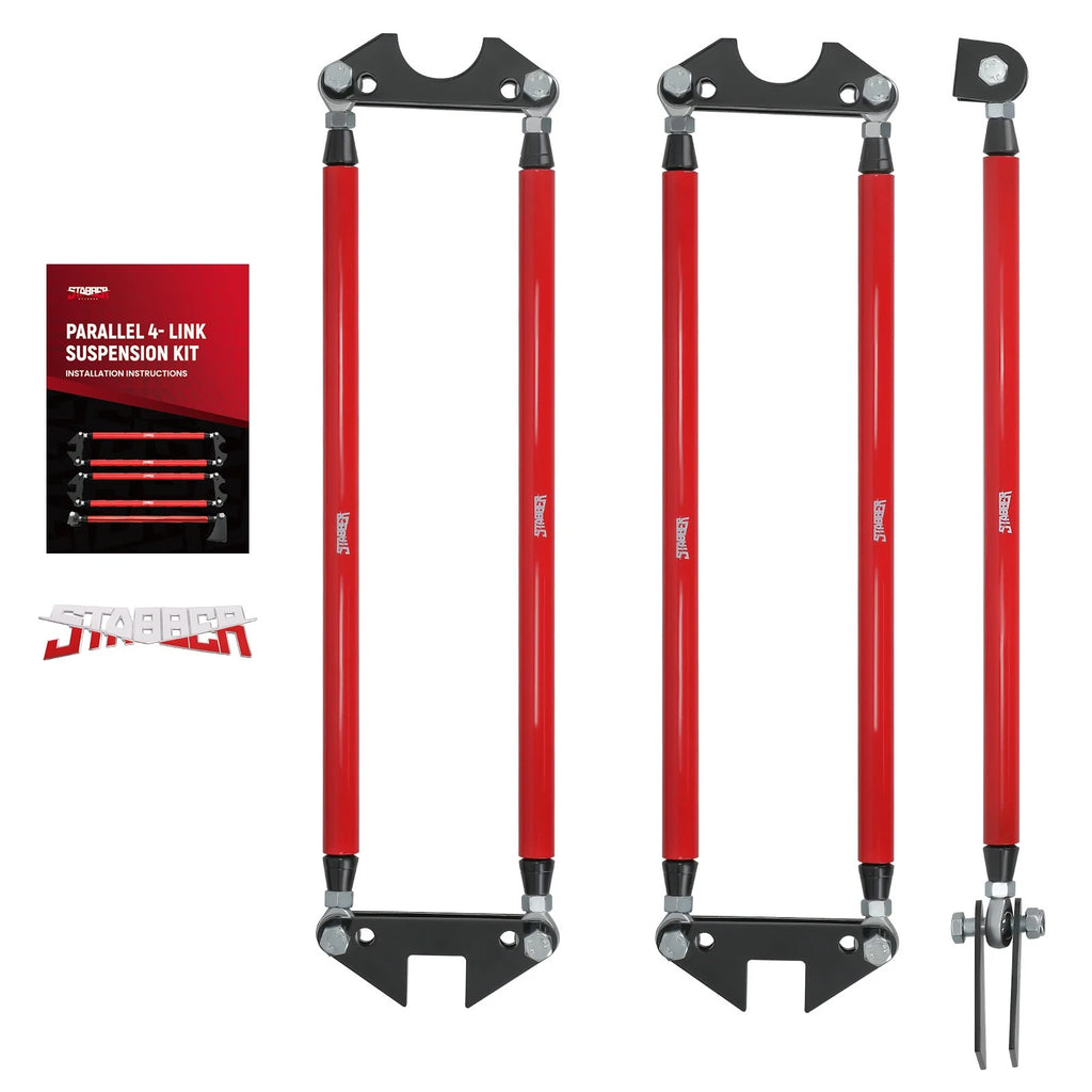 4 Link Kit with Panhard for Rat Trucks (Steel DOM Tubing, 1.25" OD)