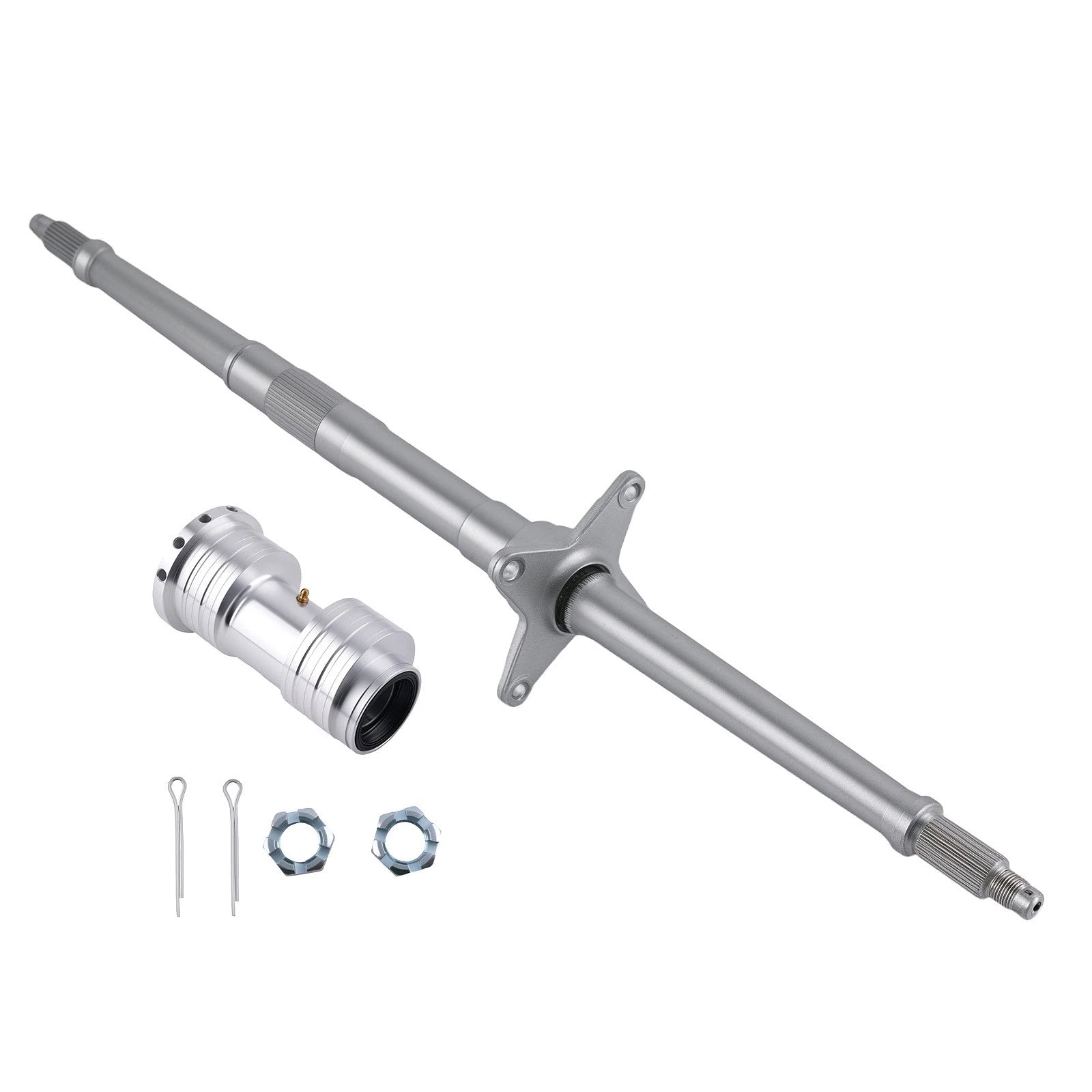 Rear Axle for Honda ATV TRX450R (2006–2009) w/Nuts & Bearing 42500-HP1-000