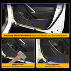 Car Door Anti Kick Pad Sticker Scratch Protector for Toyota Corolla Cross (2022–2025)
