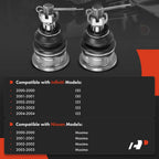 2X Front Lower Ball Joint for Nissan Maxima (2000–2003) INFINITI I30 I35