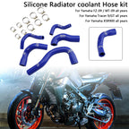 Silicone Radiator Coolant Hose for Yamaha MT-09 XSR900 Tracer 9/GT (All Years)