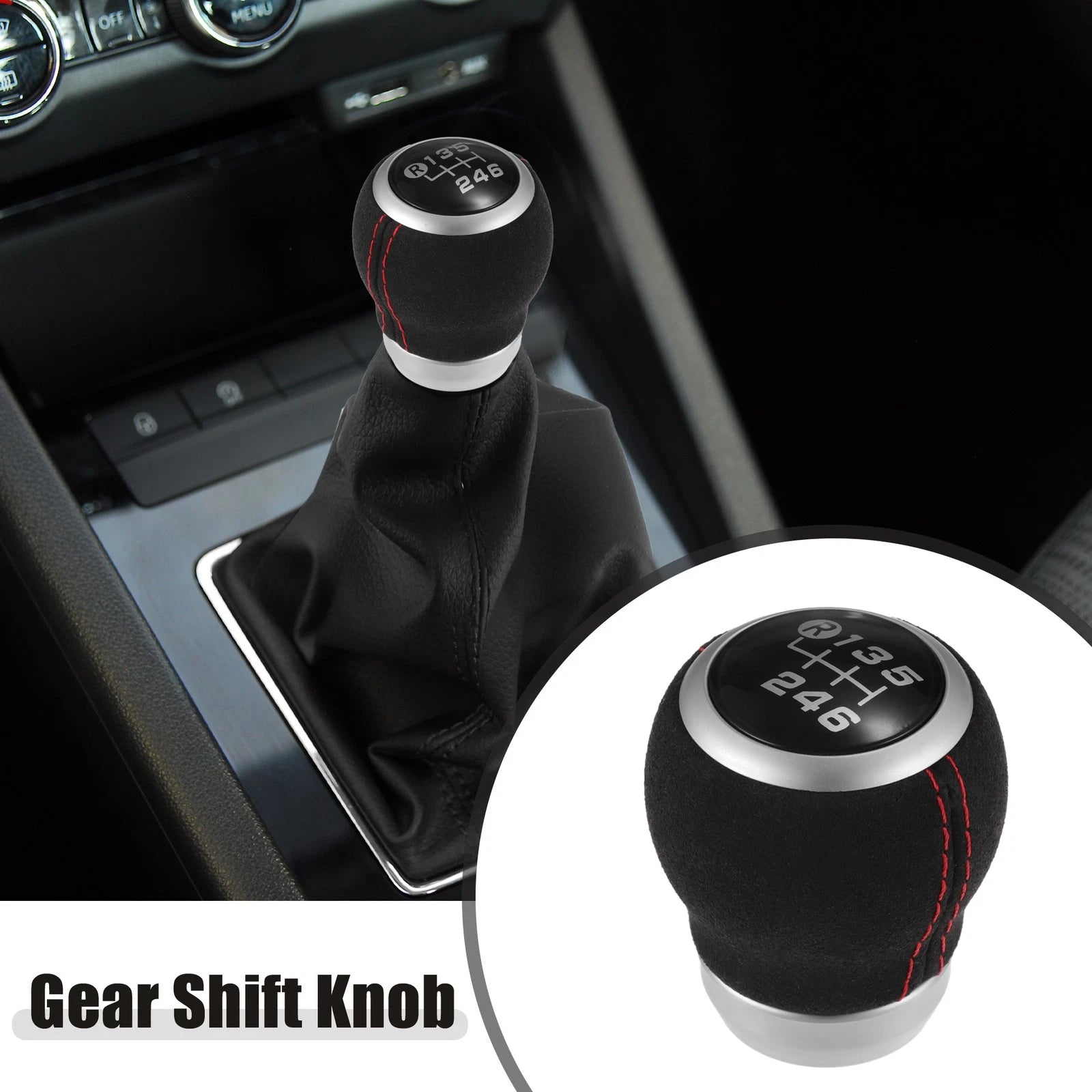 6 Speed Manual Gear Shift Knob for Subaru Impreza WRX STI (2002–2021)