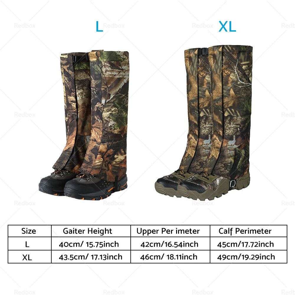 Anti Bite Boots Cover Gaiters for Outdoor Hiking Hunting