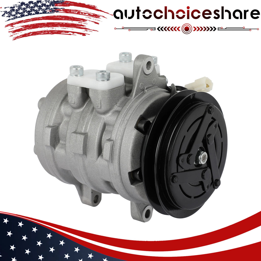 A/C Compressor with Clutch for Chevy Sprint Tracker Suzuki Samurai X-90 