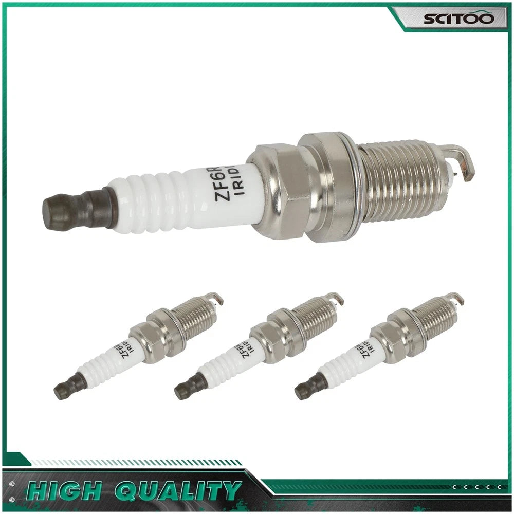 Set of 4 Iridium Spark Plugs for Chevrolet Aveo5, Pontiac G3 (2009–2011)